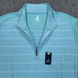 Johnnie-O Sz. Large Bert Performance 1/4 Zip Pullover Baja NWT